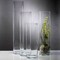 Cylindrical Transparent Glass Vase Perfect for Flowers and Decorative Fillers